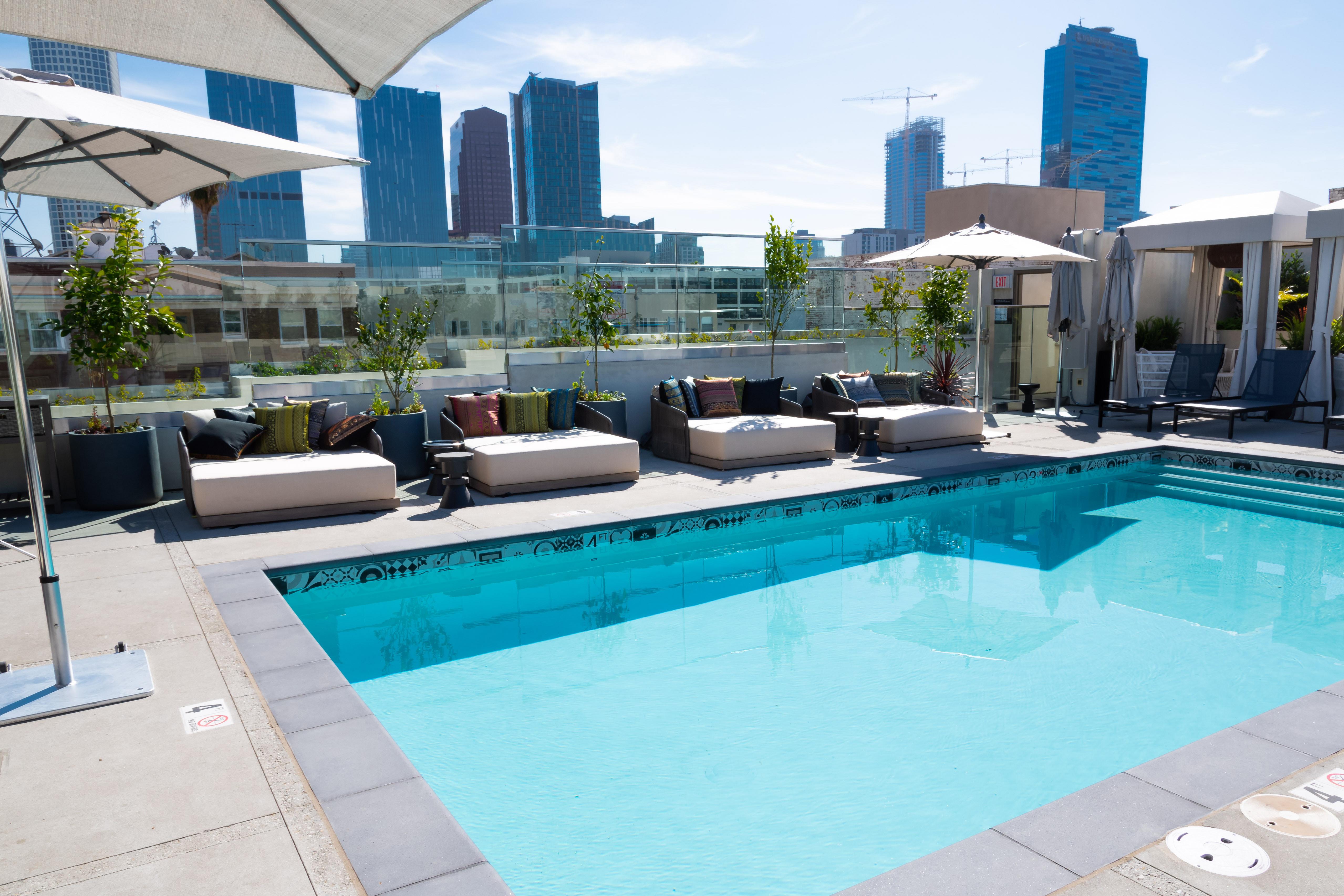 The Mayfair Hotel Los Angeles Bagian luar foto